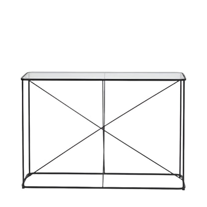 Roxy Glass Console Table