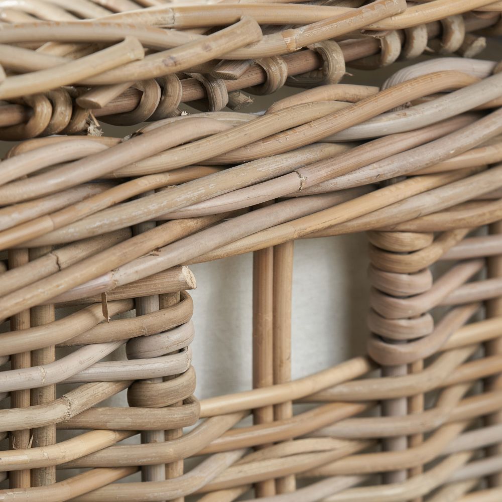 Kubu Rectangular Linen Baskets (Set of 2)