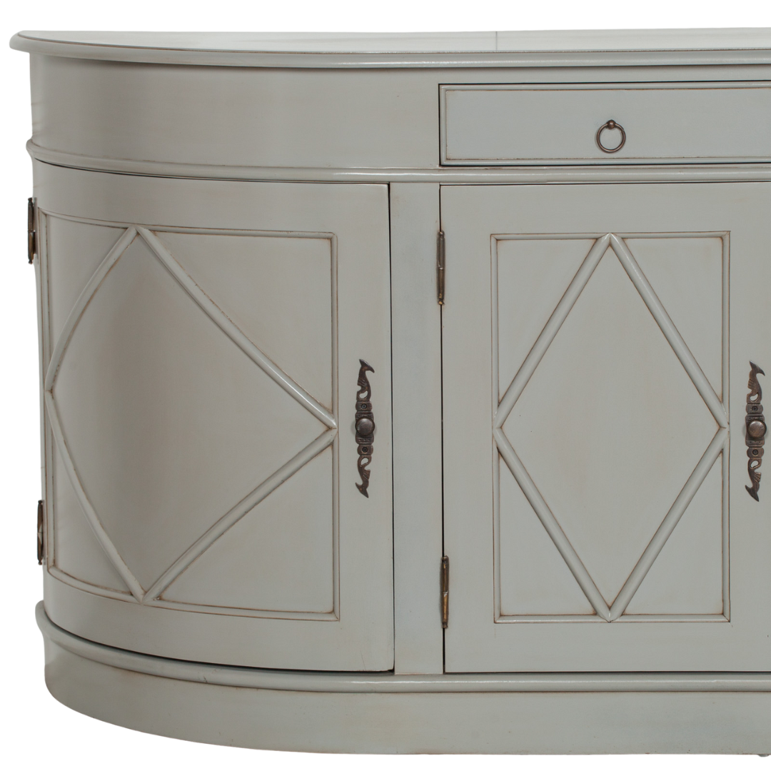 Elden Classical Grey Mahogany Sideboard