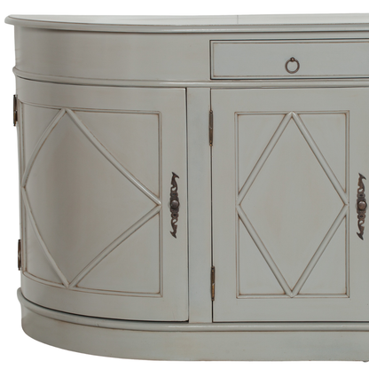 Elden Classical Grey Mahogany Sideboard