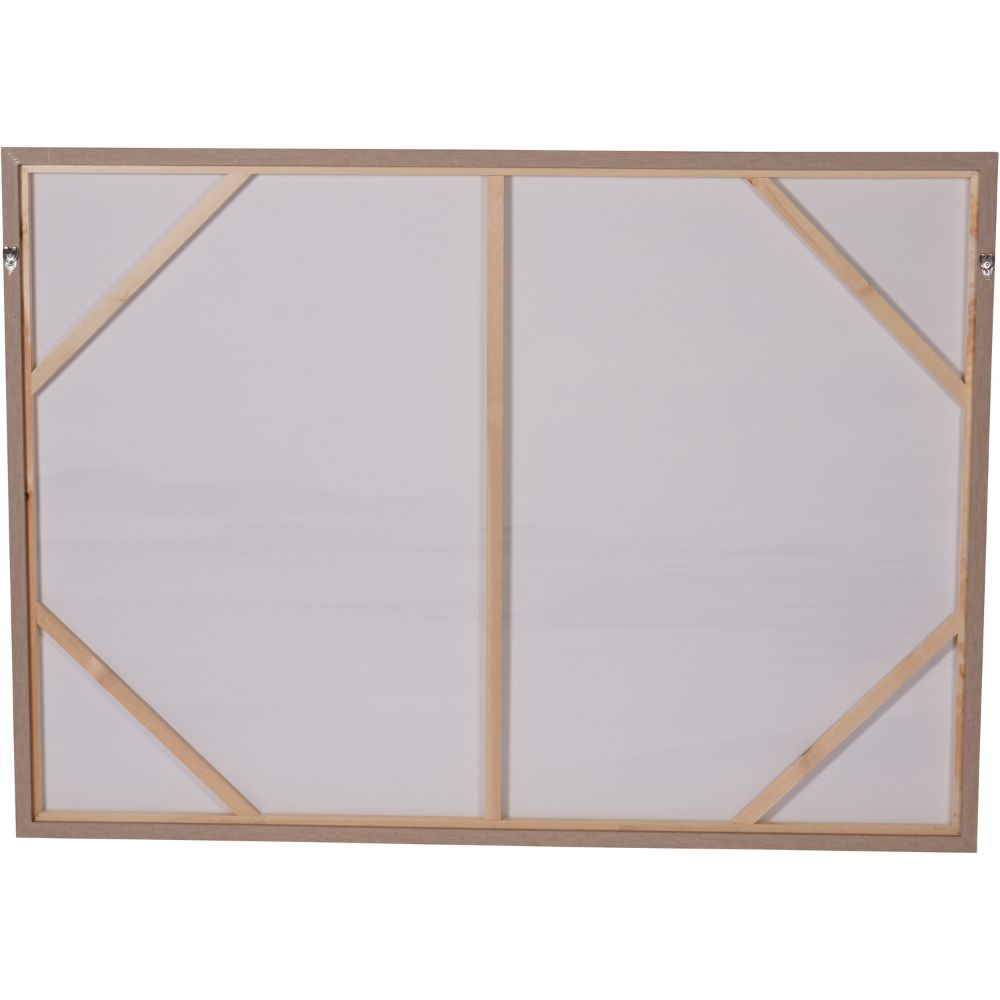 Canvas Blurred Seascape Framed Wall Art