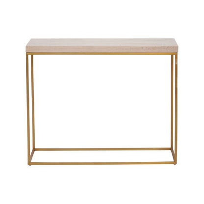 Madison Granite and Metal Console Table