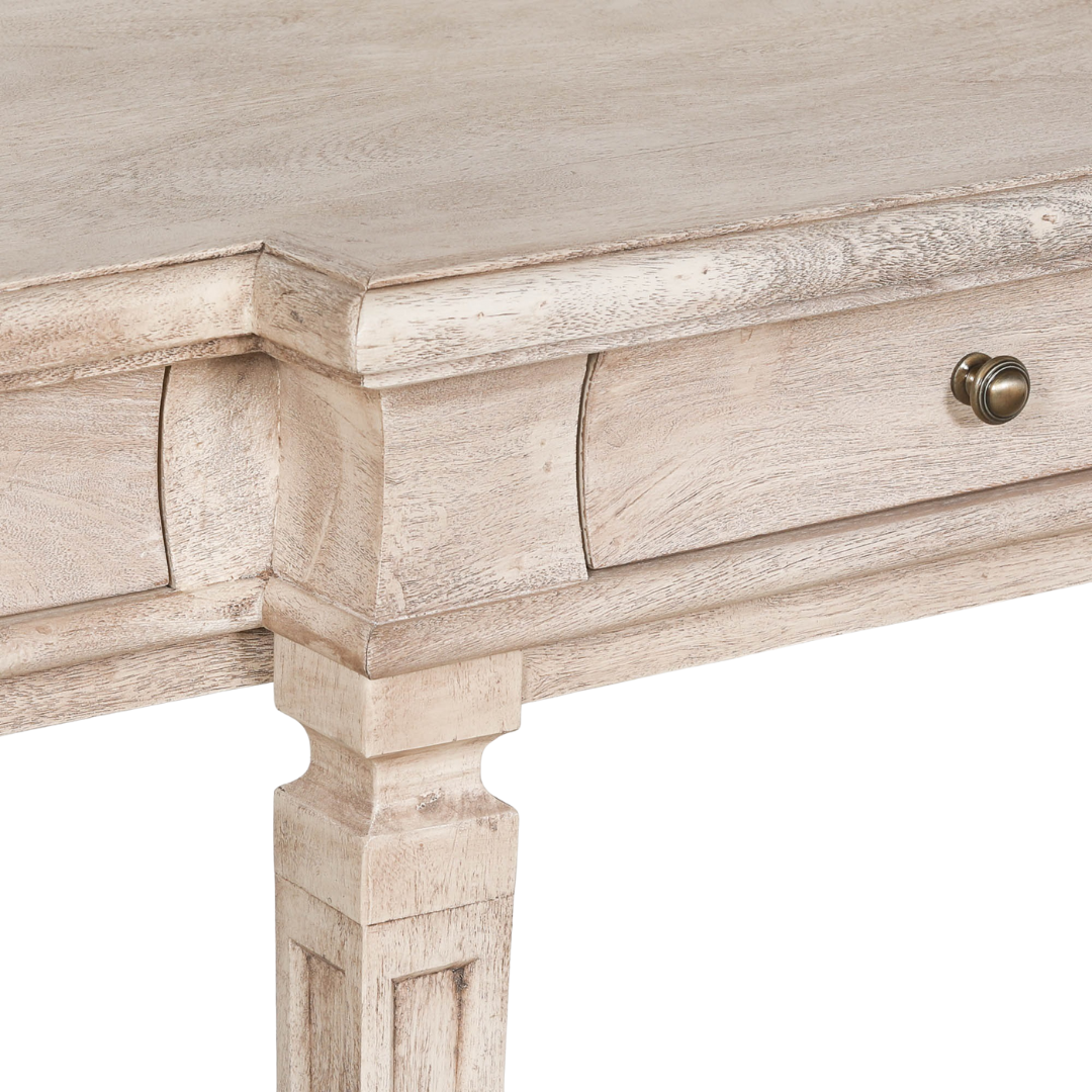 Everden Acacia Wood Console Table