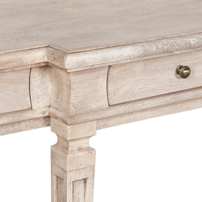 Everden Acacia Wood Console Table