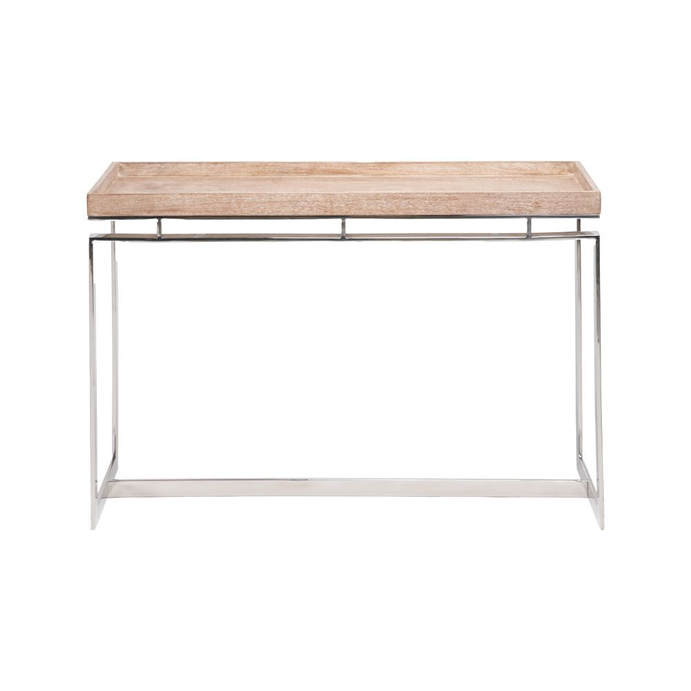 Evelyn Mango Wood Console Table
