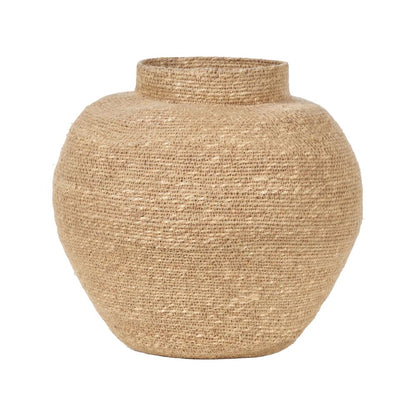 Seagrass Natural Urn Shaped Basket