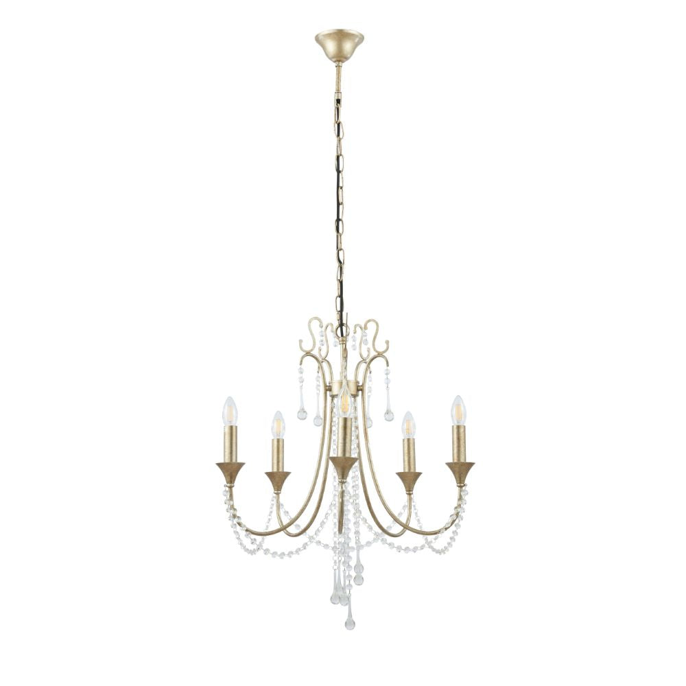 Belle 5 Light Chandelier Pendant