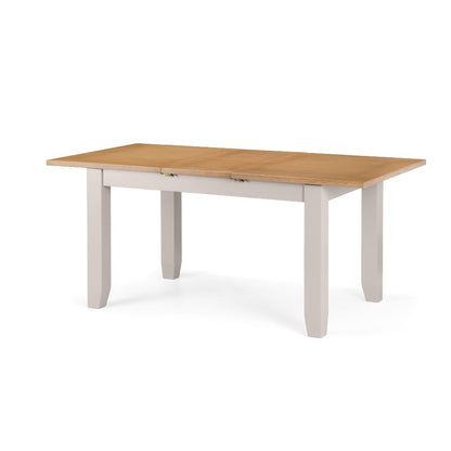 Richmond 1.4m Elephant Grey/Pale Oak Extendable Dining Table