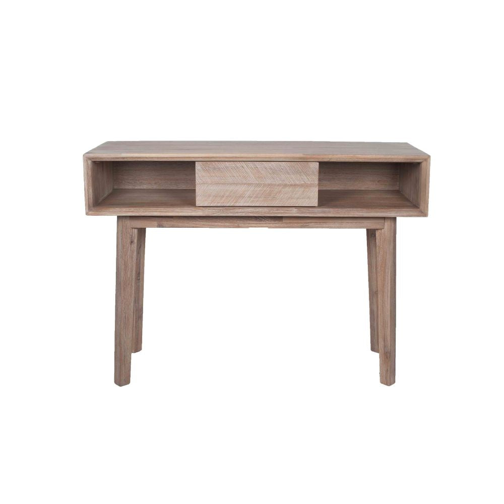 Kalmar Acacia Wood 1 Drawer Console