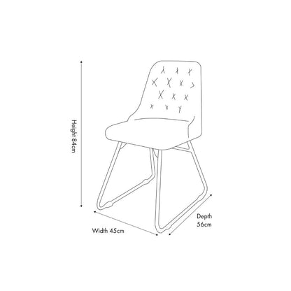 Camillo Leather Dining Chair