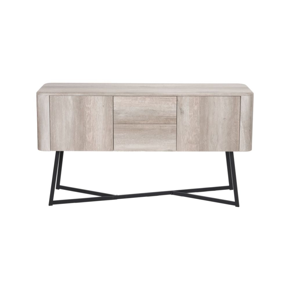 Ukiah Grey Oak Veneer Sideboard