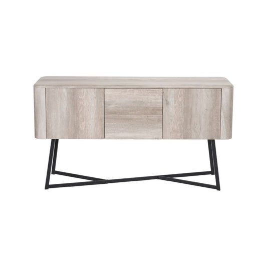 Ukiah Grey Oak Veneer Sideboard