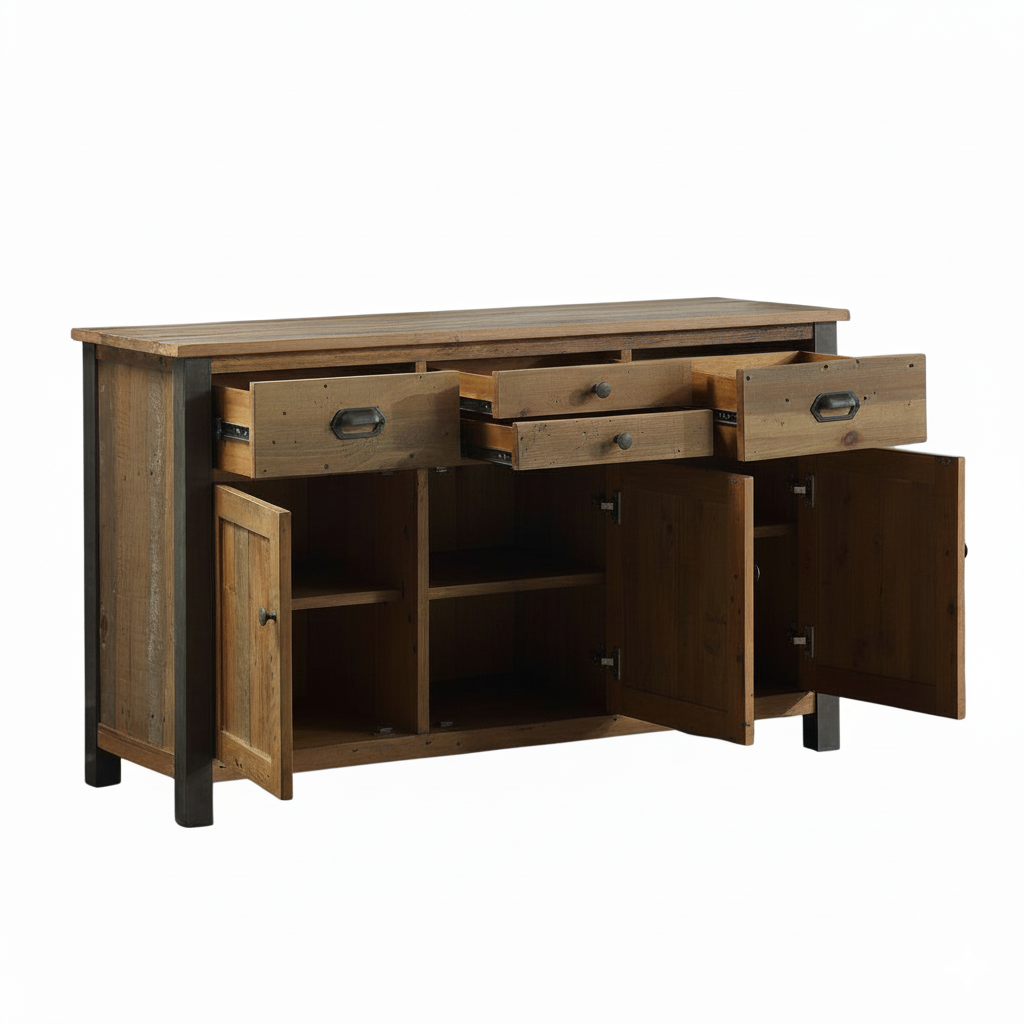 Urban Elegance - Reclaimed Wood Sideboard