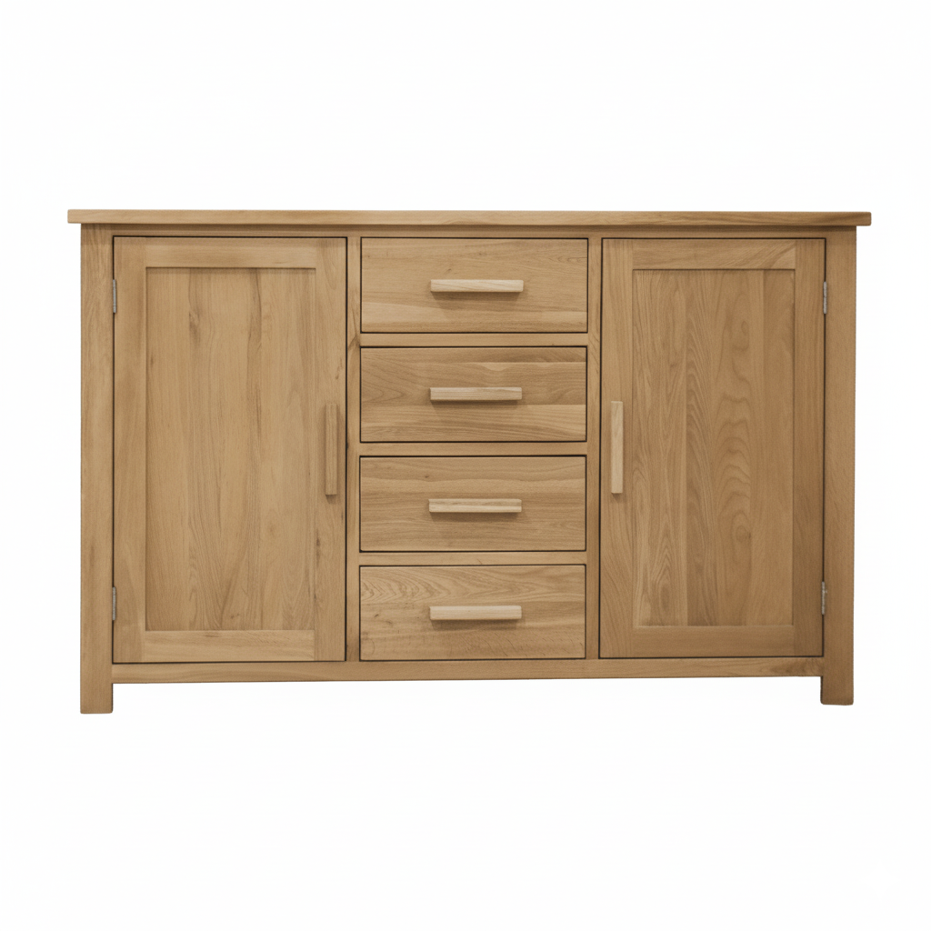 Opus Solid Oak Large Sideboard