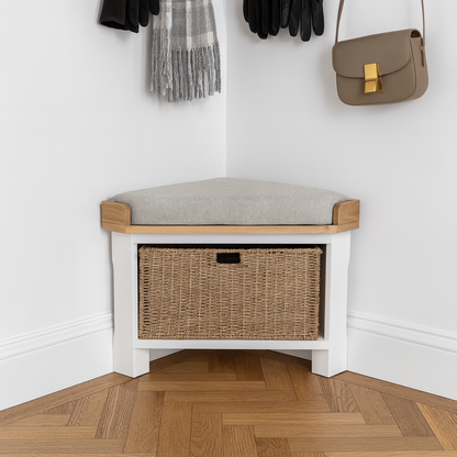 Chesterfield Corner Hall Bench
