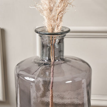 Recycled Glass Bottle Vase Tall
