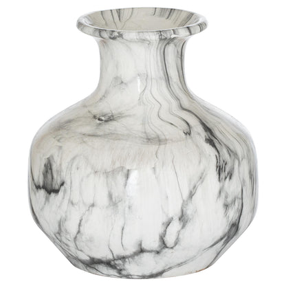 Marble Squat Vase