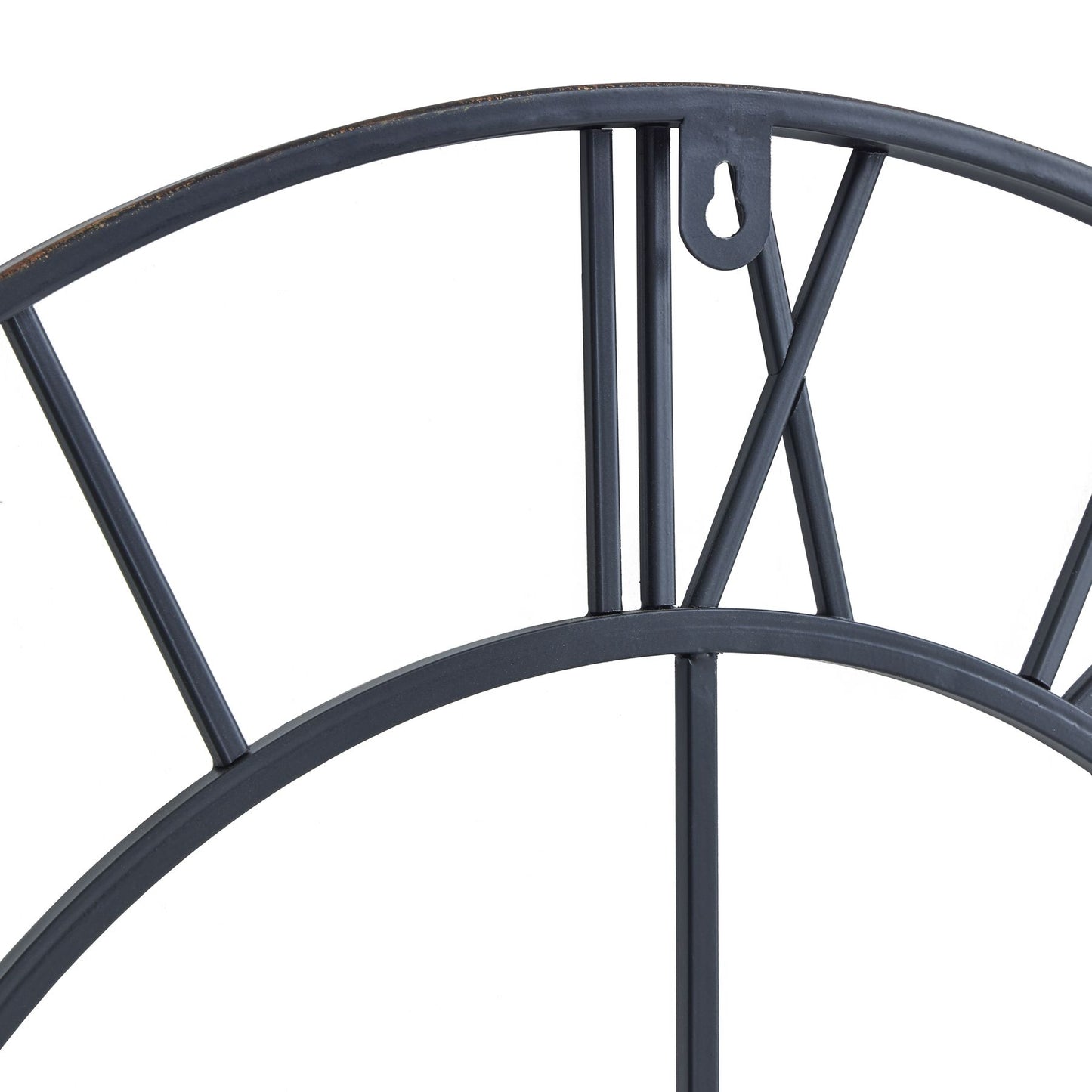 Skeleton Bronze Wall Clock