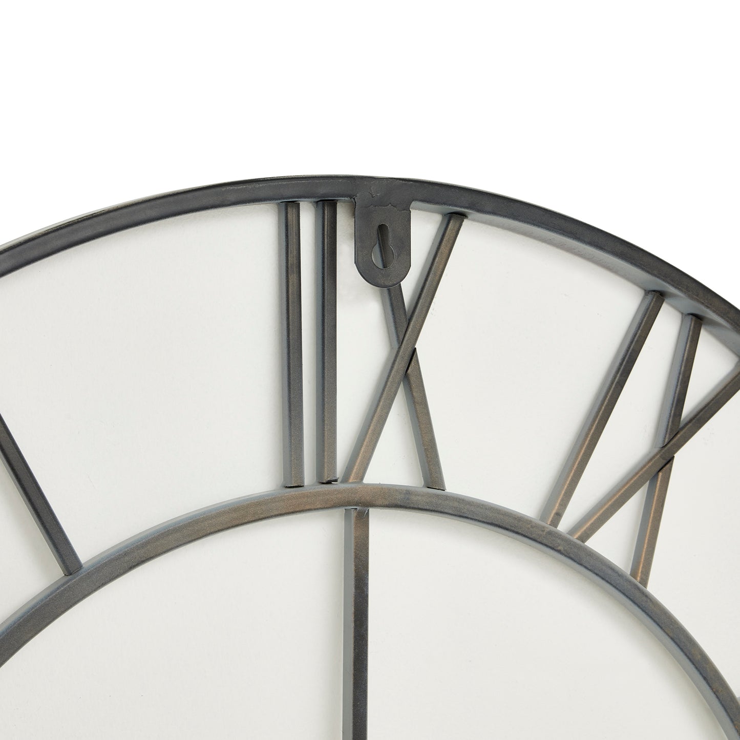 Skeleton Grey Wall Clock