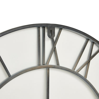 Skeleton Grey Wall Clock