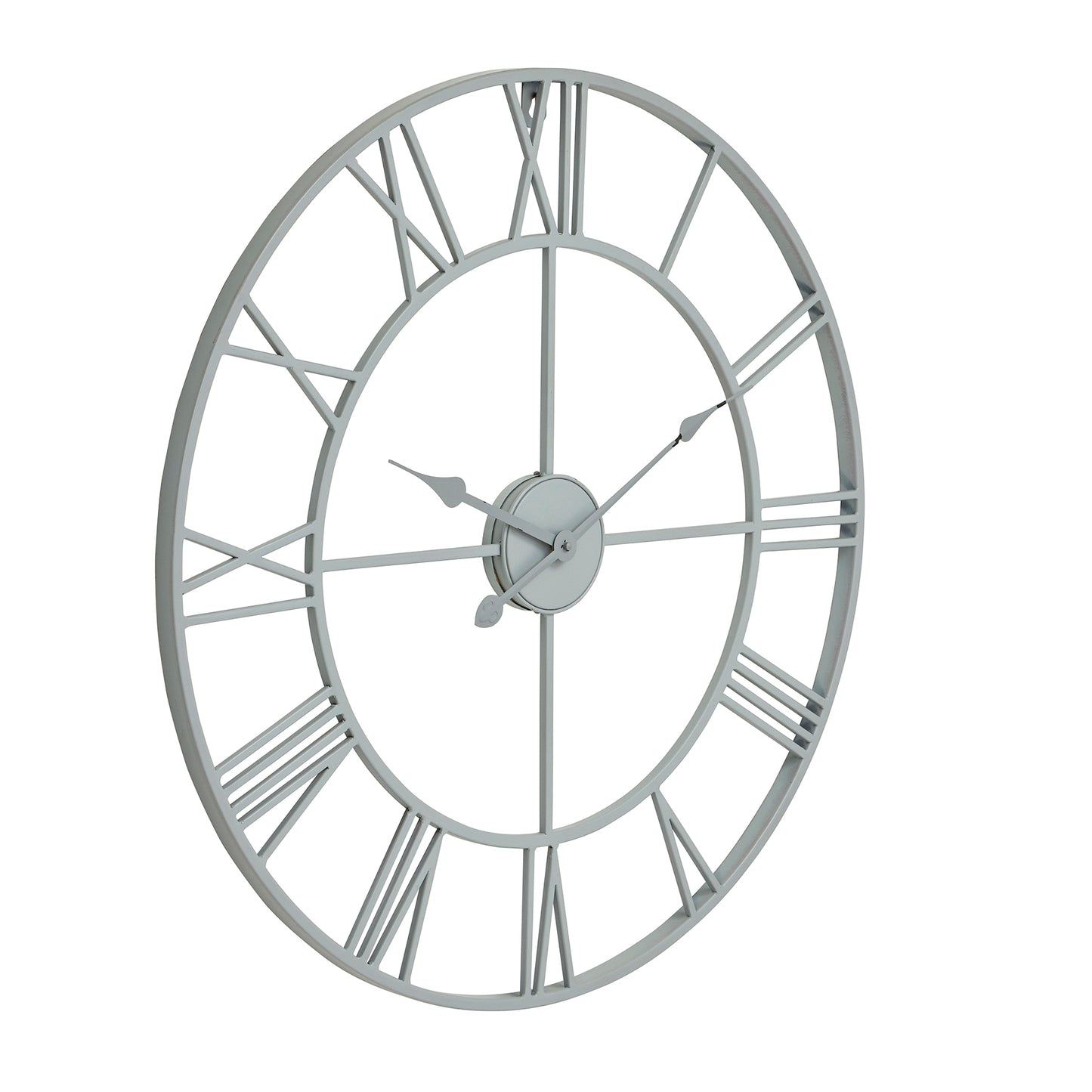 Skeleton Grey Wall Clock
