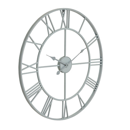 Skeleton Grey Wall Clock