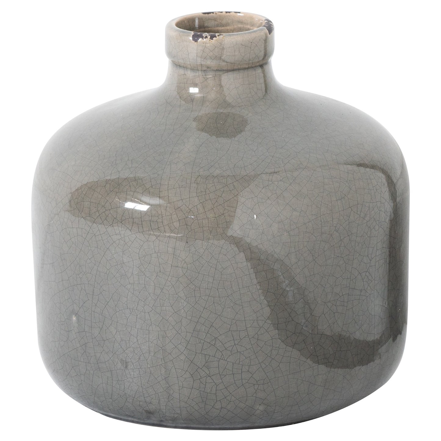 Garda Glazed Eve Grey Vase