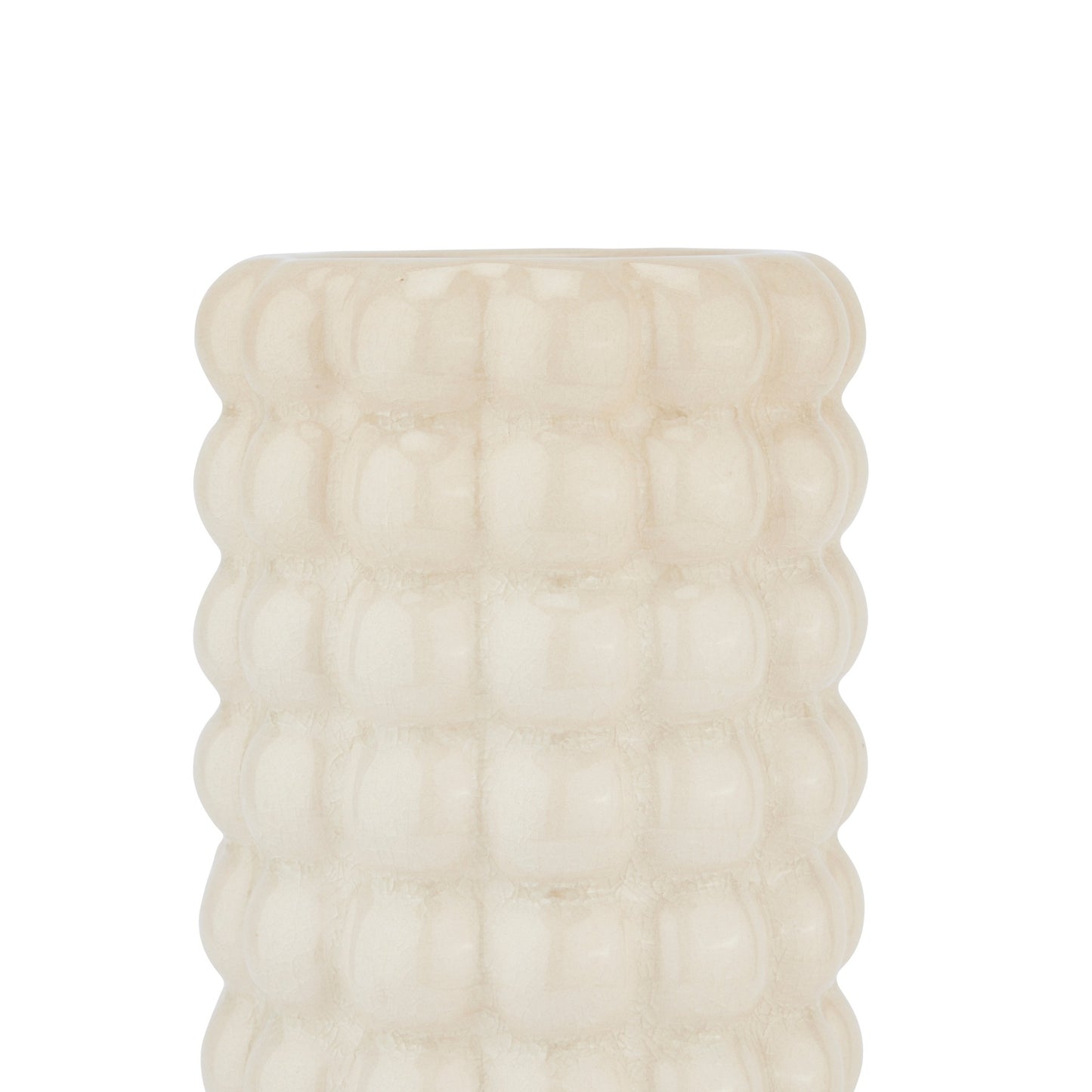 Seville Cream Bubble Vase