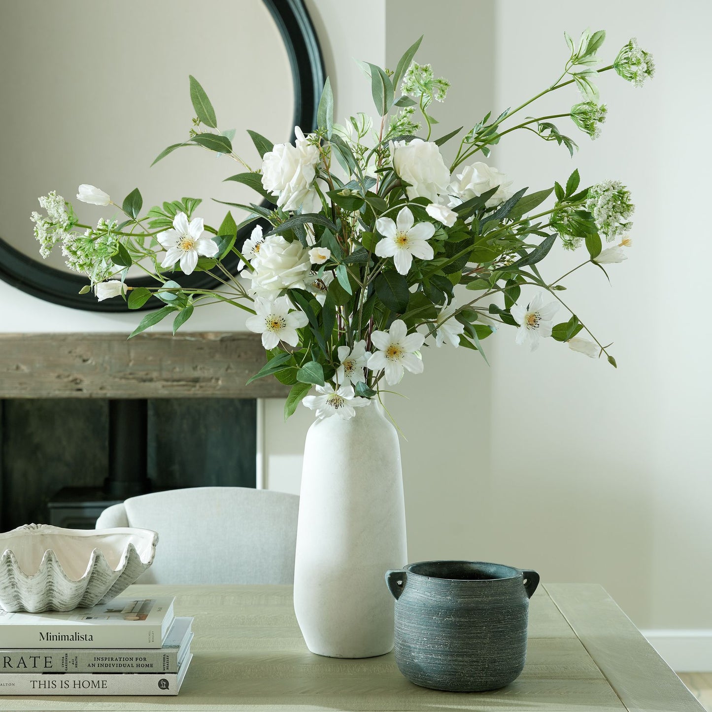 White Florida Clematis
