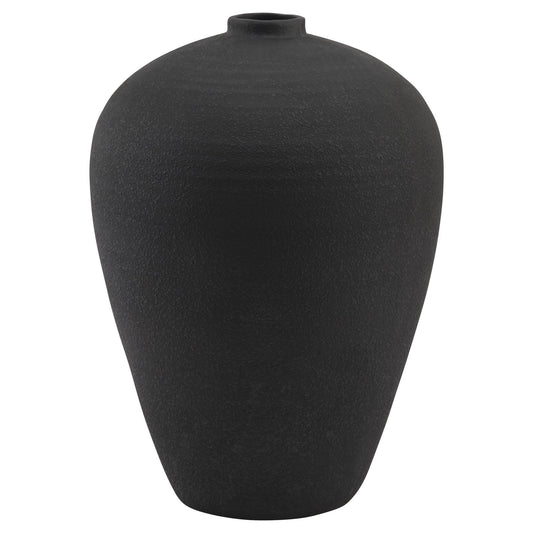 Astral Matte Black Tall Vase