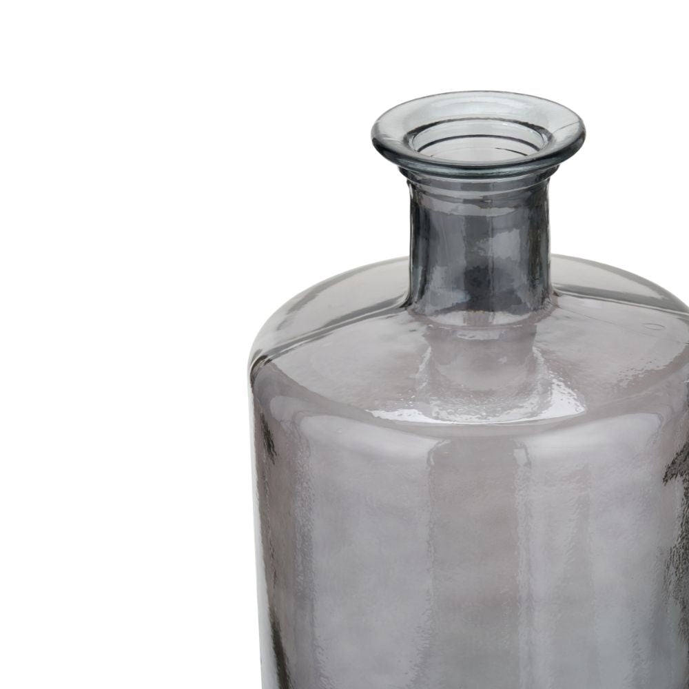Recycled Glass Bottle Vase Tall