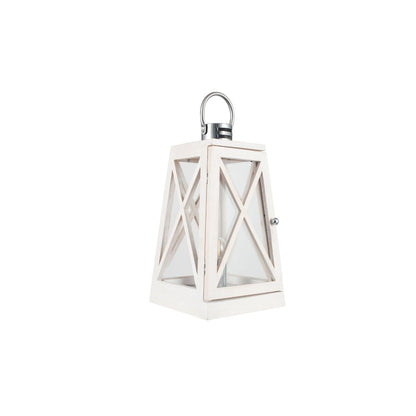 Devon Chrome Lantern Table Lamp