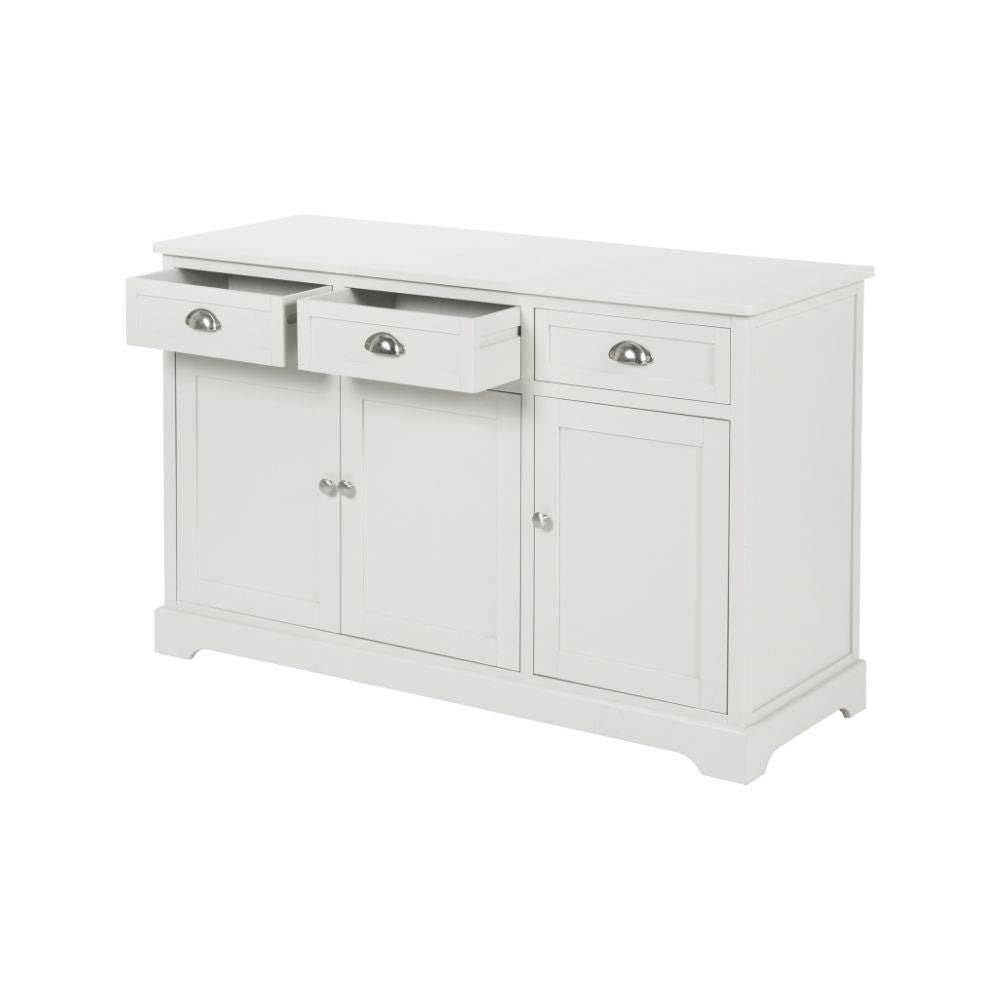 Croft Linen Pine Wood Sideboard