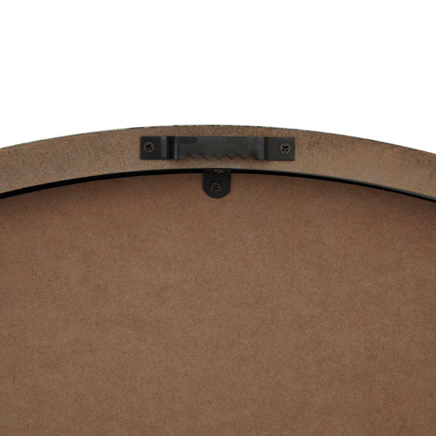 Embossed With Glass Wall Clock