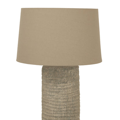 Tuscan Tall Grey Lamp