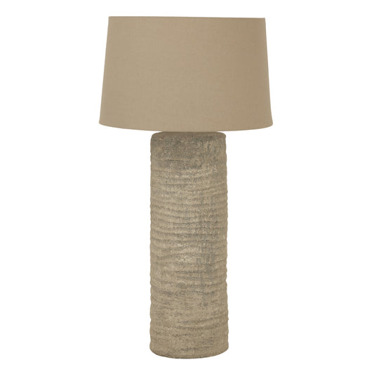 Tuscan Tall Grey Lamp