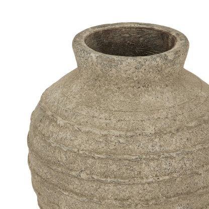 Tuscan Grey Medium Vase