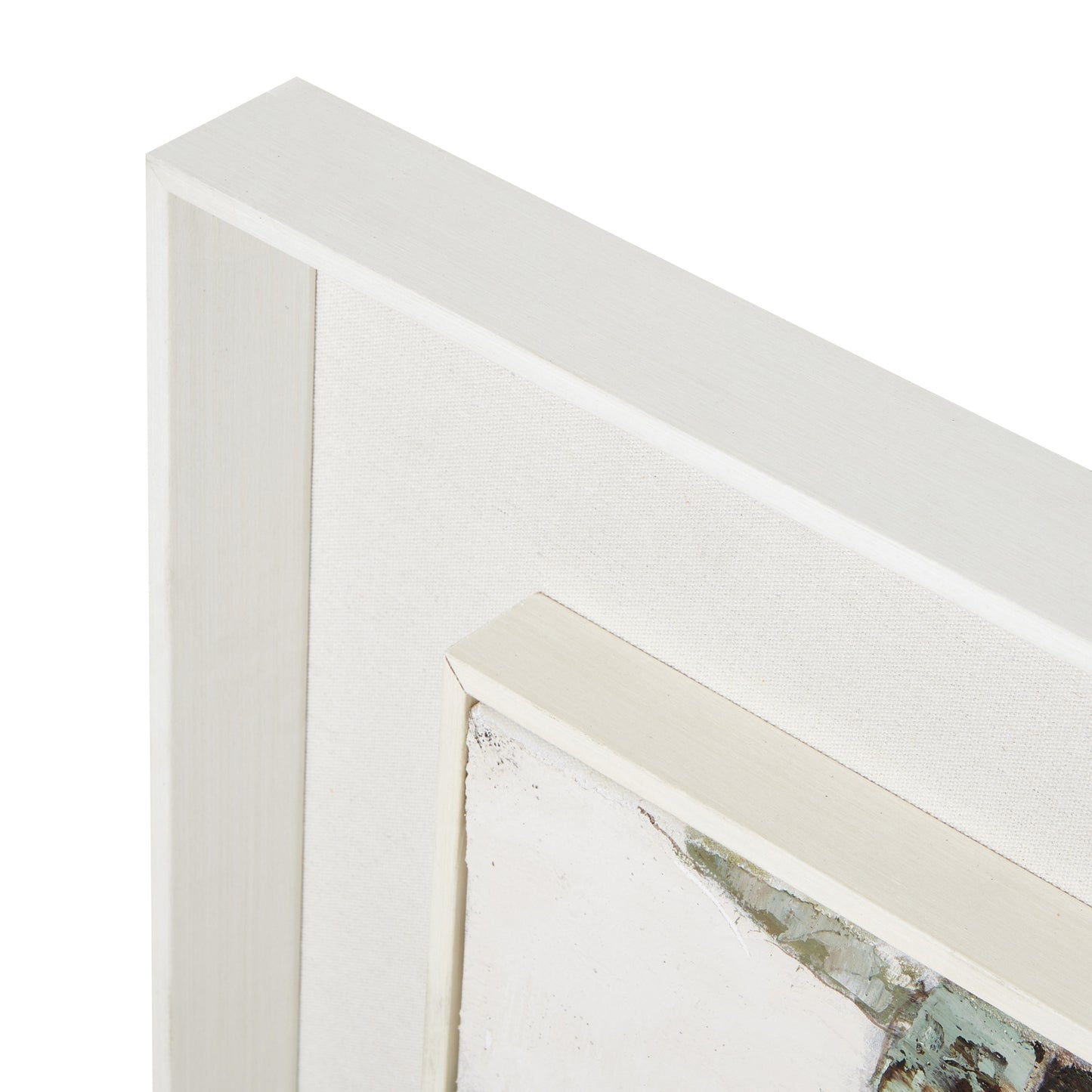 Dolce Dapple Leaf Framed Canvas Wall Art