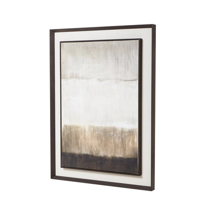 Moderno Extra Large Linen Framed Wall Art