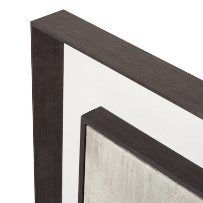 Moderno Extra Large Linen Framed Wall Art