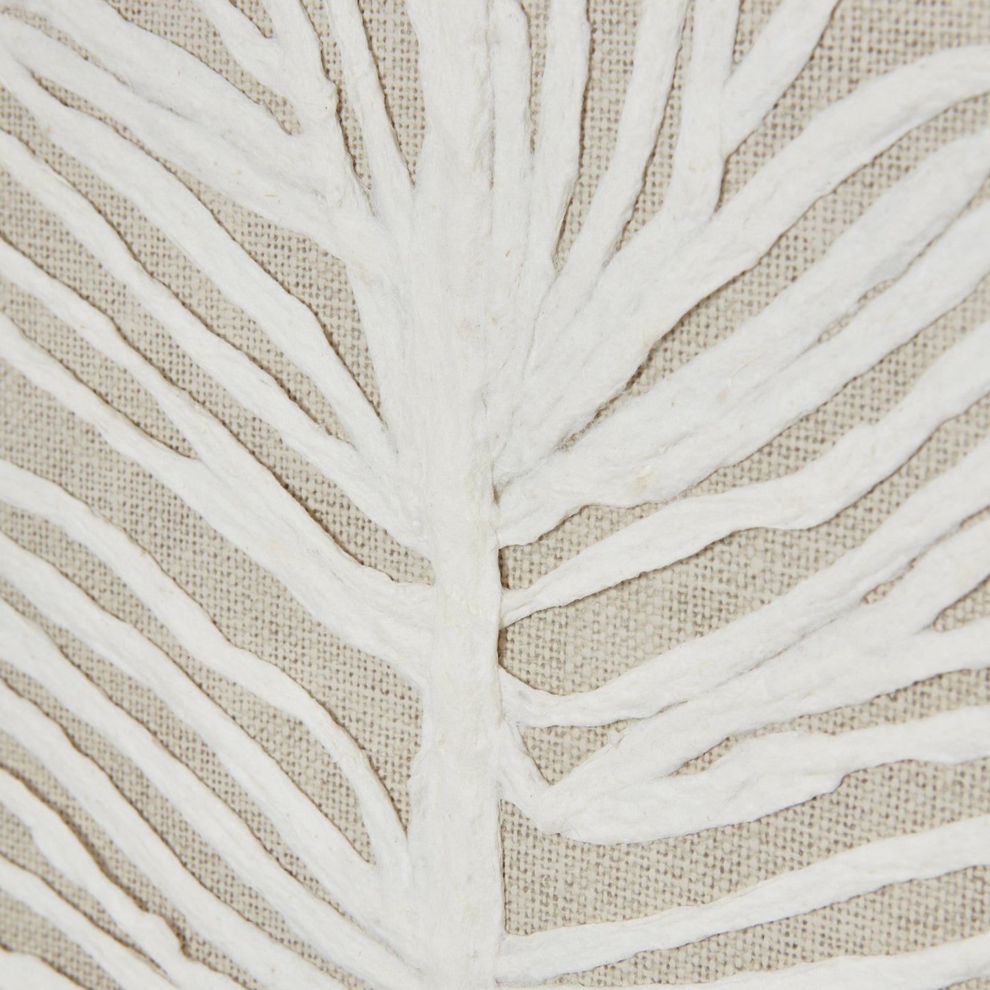 Plume White Feather Large Framed Wall Art