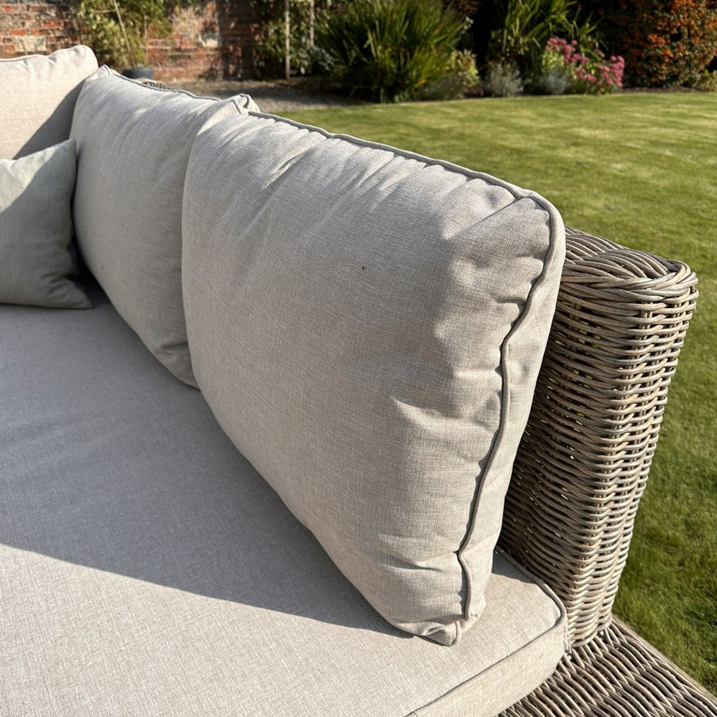 Capri Outdoor Large Corner And Coffee Table Set