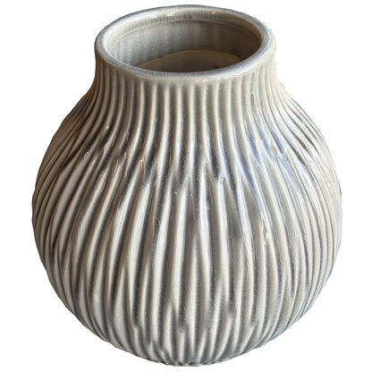 Pallida Bulbous Fleck Medium Vase