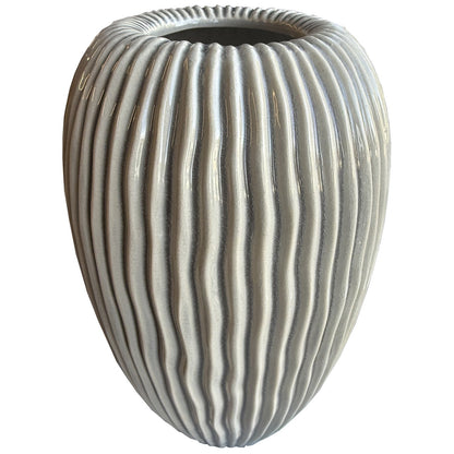 Pallida Striped Large Vase