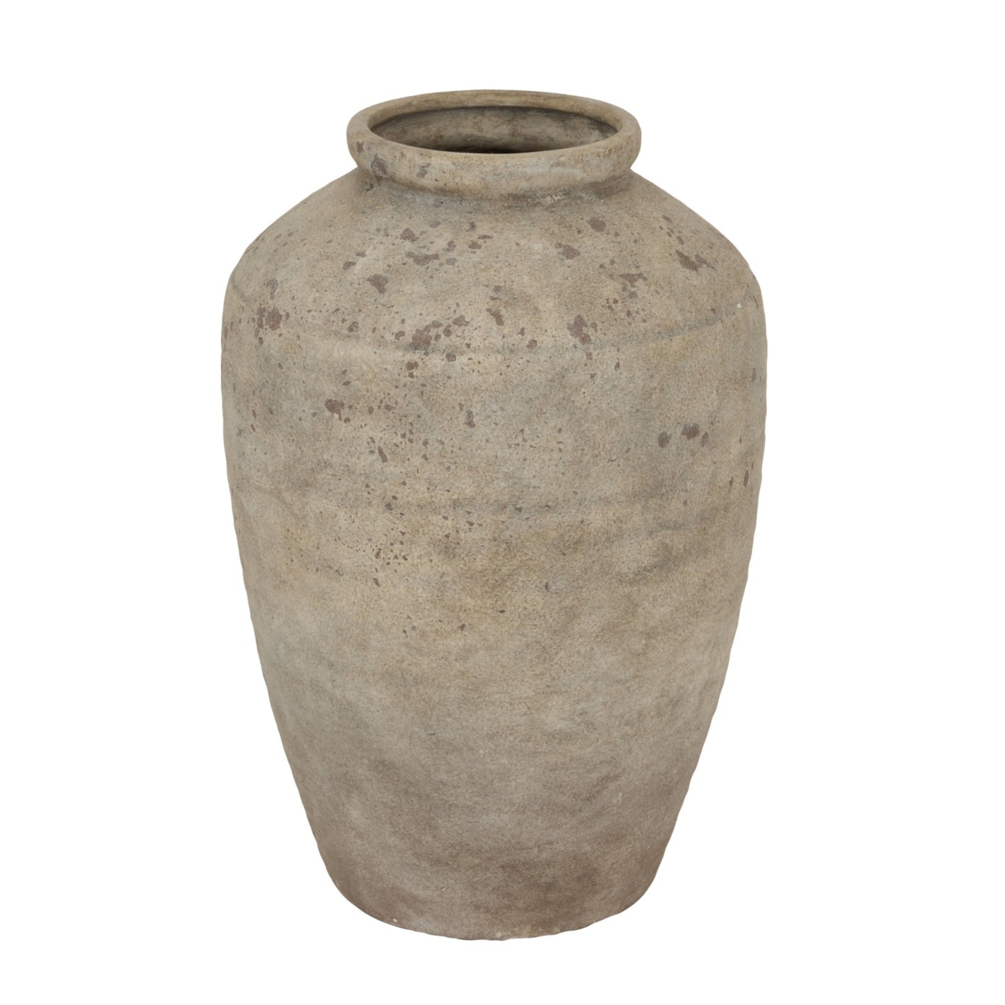 Deruta Mottled Large Vase