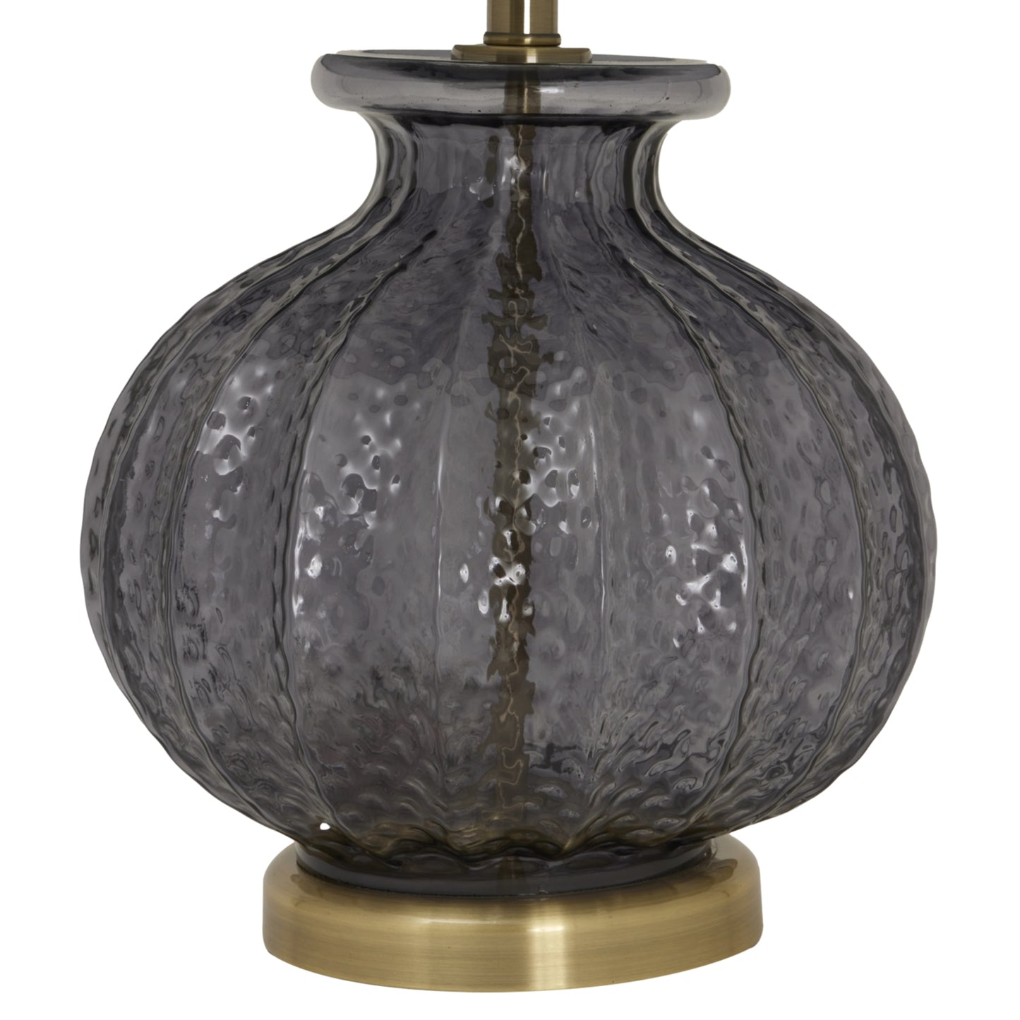 Luxton Glass Fluted Table Lamp