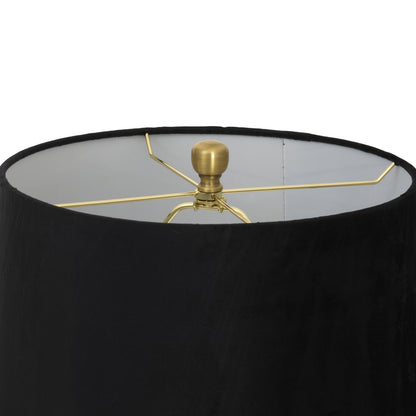Luxton Glass Fluted Table Lamp