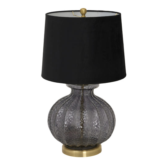 Luxton Glass Fluted Table Lamp