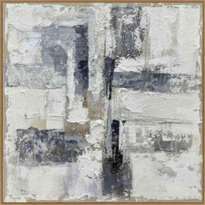 Fusion Hand Painted Framed Canvas Wall Art