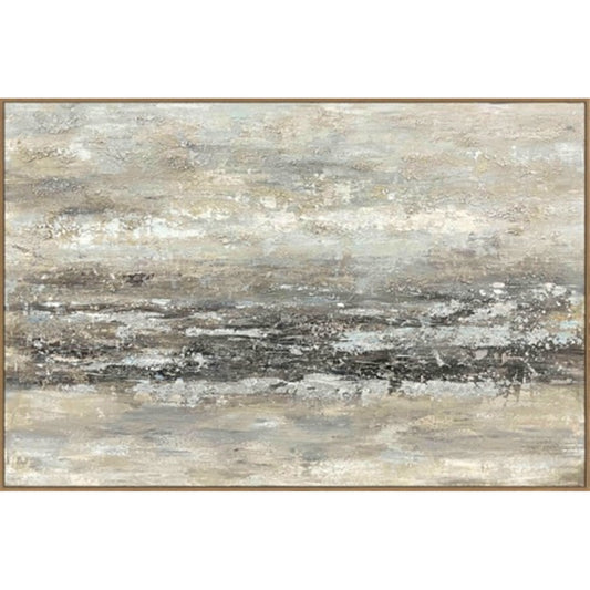 Traverse Hand Painted Framed Canvas Wall Art